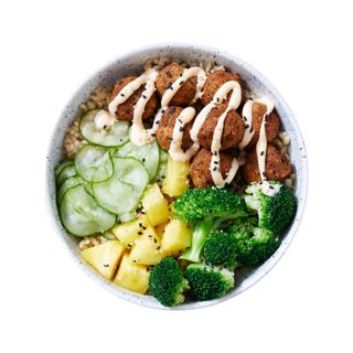 Фалафель на тарілці 