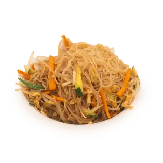 Spaghetti di riso con verdure