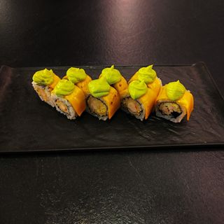 URAMAKI EBITHEN CHEESE FLAMBE - 8pezzi