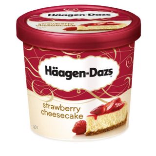 Helado Häagen-Dazs Strawberry Cheesecake (100ml)