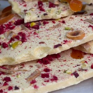 თეთრი ბელგიური შოკოლადი- 0.100გრ