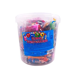 Candy Mix Cumpleaños Cubo 1,5Kg