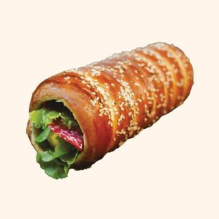 Кюртош солоний з салямі