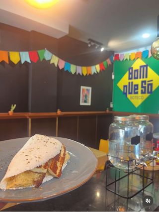 Tapioca Carne de Sol na Nata