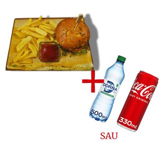 Meniu Cheeseburger vită