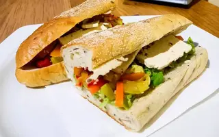 Vegetarijanski sendvič posno