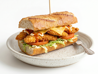 Bocadillo De Pollo Frito