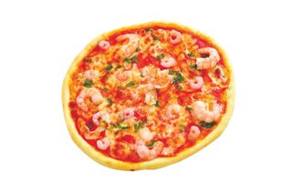 ПИЦЦА С КРЕВЕТКАМИ (450г)