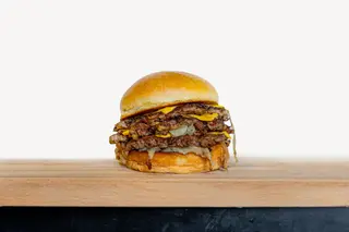 Oklahoma burger Triple