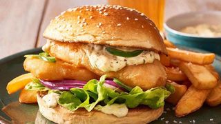 Salmon Burger