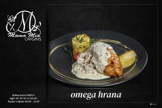 Pileća šnicla sa umakom od gljiva