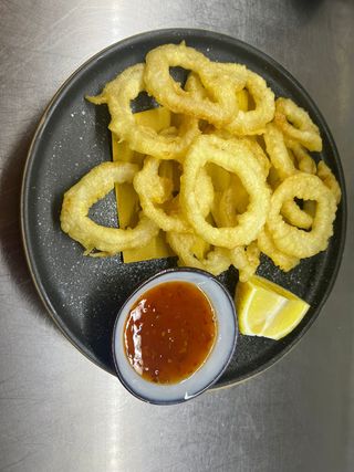 104. Calamari fritti