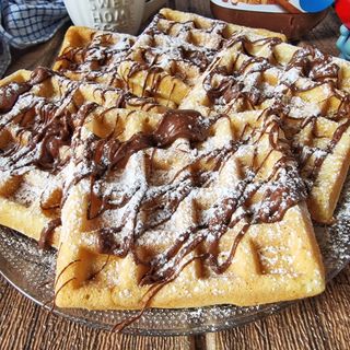 Waffle con granelle o cereali