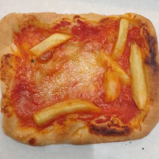 Pizzetta rossa  Margherita con patate