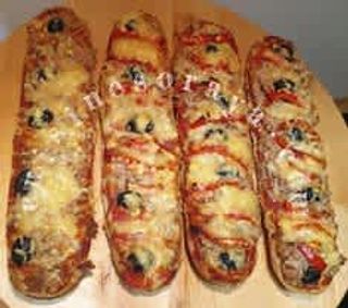 Baguette Farcie Mixte <chawarma,escalope, 1 Merguez>