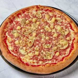 PIZZA MEDIA HAWAIANA