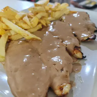 Pechuga a la pimienta