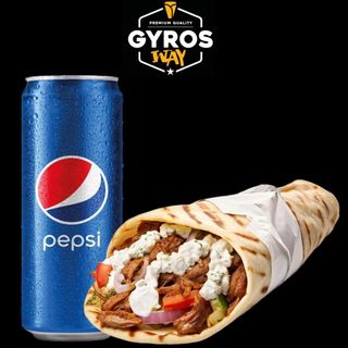 Gyros Mali + Pepsi 330ml