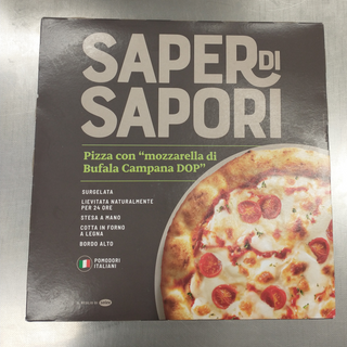 PIZZA BUFALA E POMODORINI G.400