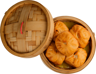 Жареные манты джусай/яйцо 5шт. Д