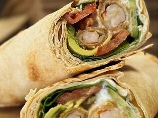 Шаурма з креветкою