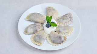 Pierogi z jagodami