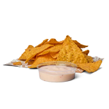 NACHOSY + DIP RÓŻOWY