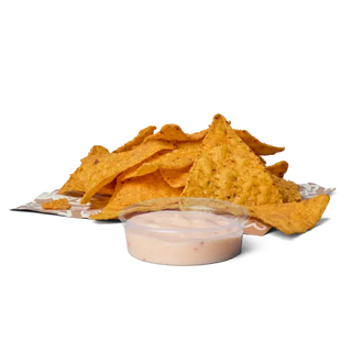 NACHOSY + DIP RÓŻOWY