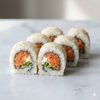 132.Uramaki spicy salmon