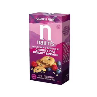 Bolachas Aveia, Mirtilo e Framboesa - Nairn's 160g