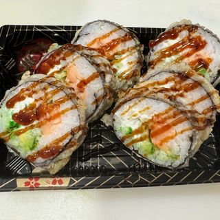 Roll Salmón tempurizado (6 Pzs.)
