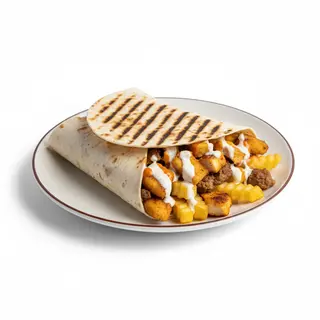 Tacos Mixte Poulet Et Viande Hachée