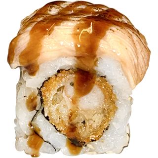 139. Uramaki De Tigre Flameado (4 Pzs.)