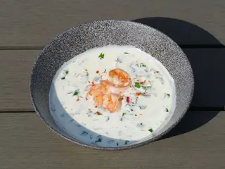 Окрошка з креветками (330g)