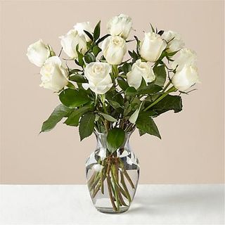 Docena Rosas Blancas