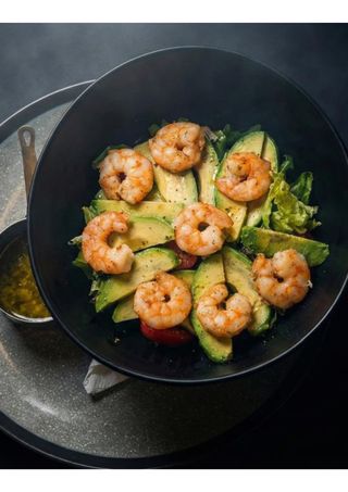 Salade Avocat-crevettes