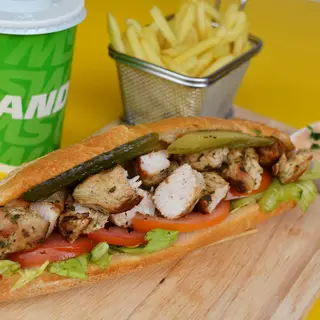 Sandwich Brochette Dinde