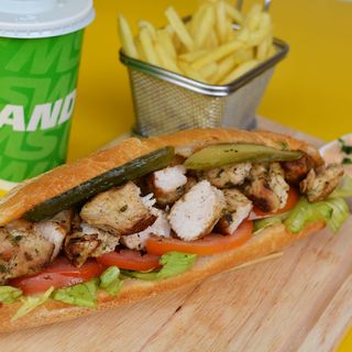 Sandwich Brochette Dinde