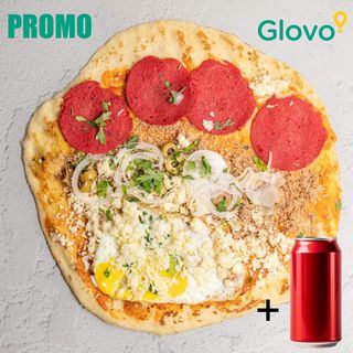 PROMO: Spécial Mlewi Eljanoub Salami Bœuf +Soda