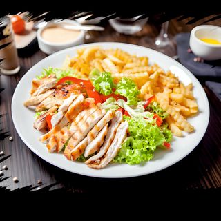 Salata Bistro cu piept de pui