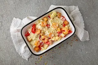 Shrimps Caesar Salad