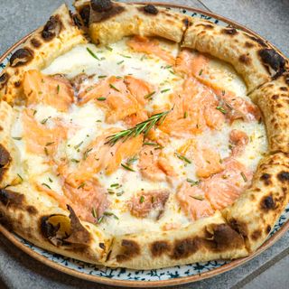 Pizza Saumon