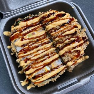 СУШІ БУРГЕР СМАЖЕНИЙ ЛОСОСЬ