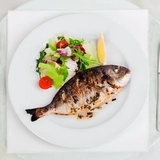 Рыба на мангале