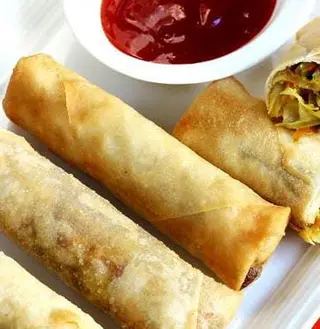 Vegetable Fried Spring Rolls