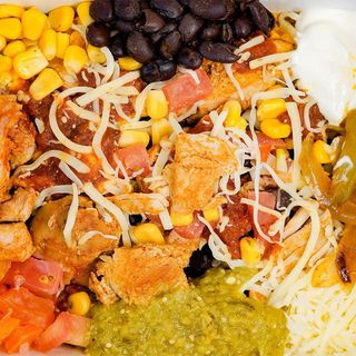 Burrito desnudo de pollo