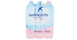 San Benedetto naturale una cassetta  1.5 l
