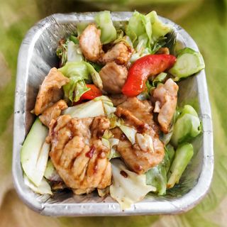 47.MAIALE CON VERZE IN SALSA PICCANTE