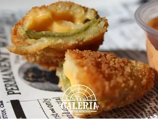 Jalapeños rellenos  (5 unidades)