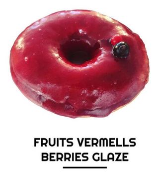 Donut Vegana Con Frutos Rojos 1Ud.